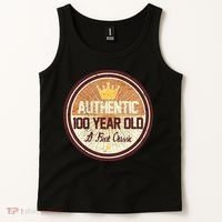 Authentic 100 Year Old Classic 100th Birthday Tank Top thumb 2