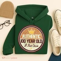 Authentic 100 Year Old Classic 100th Birthday Hoodie thumb 4