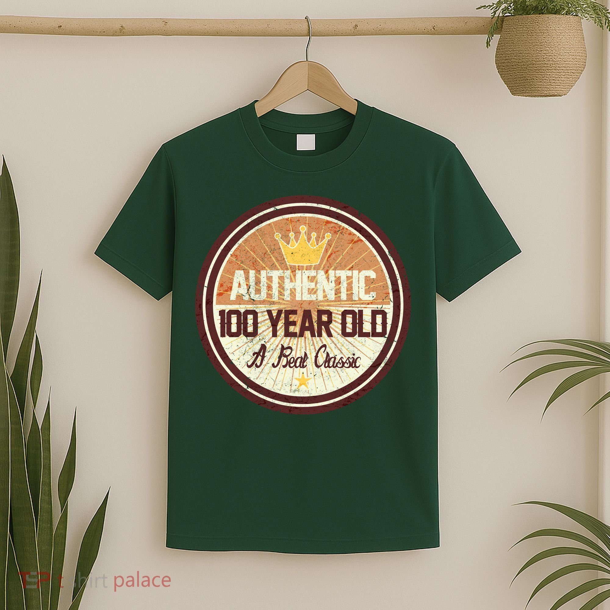 Authentic 100 Year Old Classic 100th Birthday T-Shirt