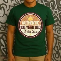 Authentic 100 Year Old Classic 100th Birthday T-Shirt thumb 3