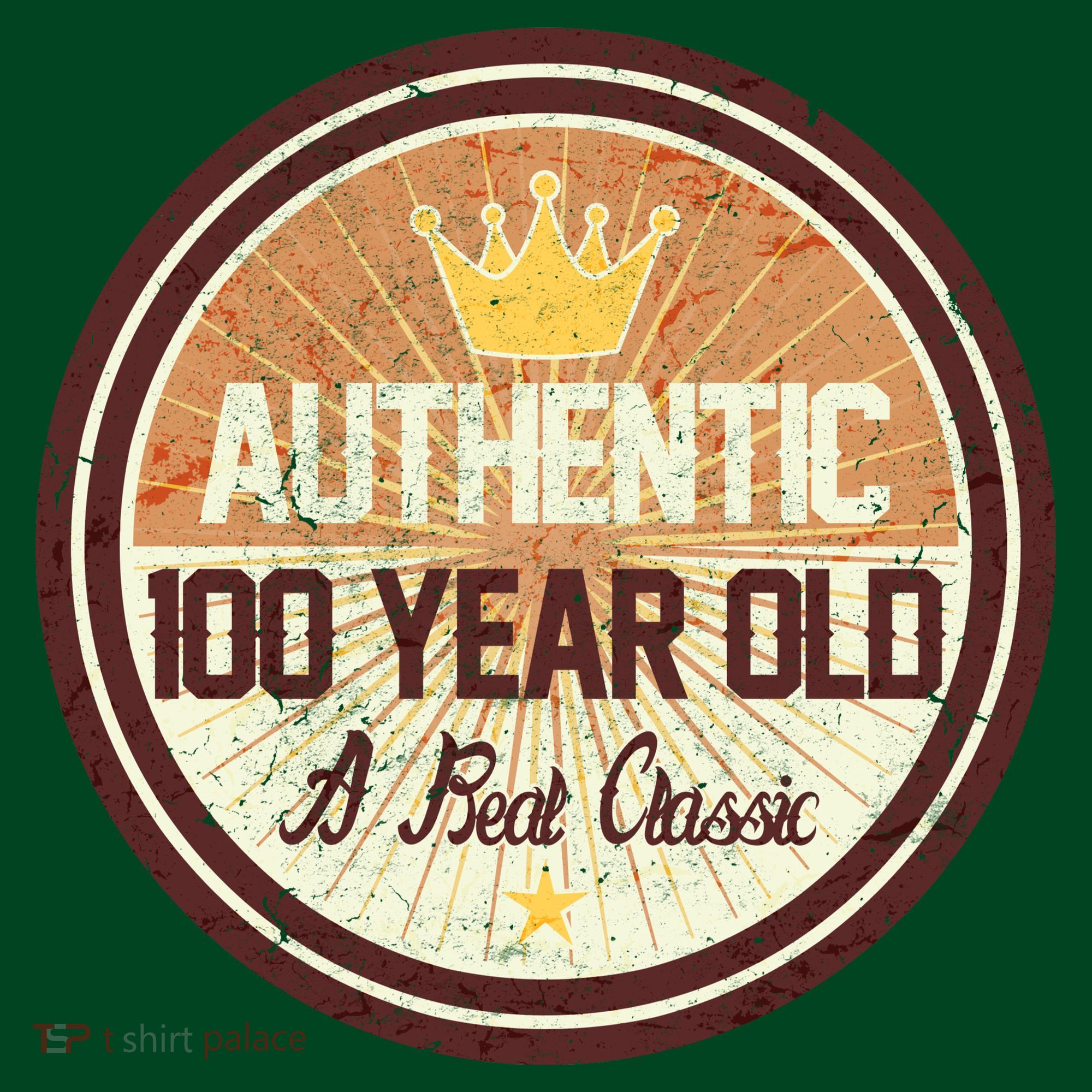 Authentic 100 Year Old Classic 100th Birthday Mousepad