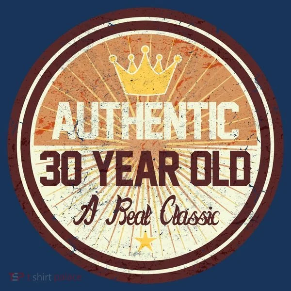 Authentic 30 Year Old Classic 30th Birthday Doggie Tank