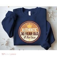 Authentic 30 Year Old Classic 30th Birthday Sweatshirt thumb 2