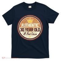 Authentic 30 Year Old Classic 30th Birthday T-Shirt thumb 0