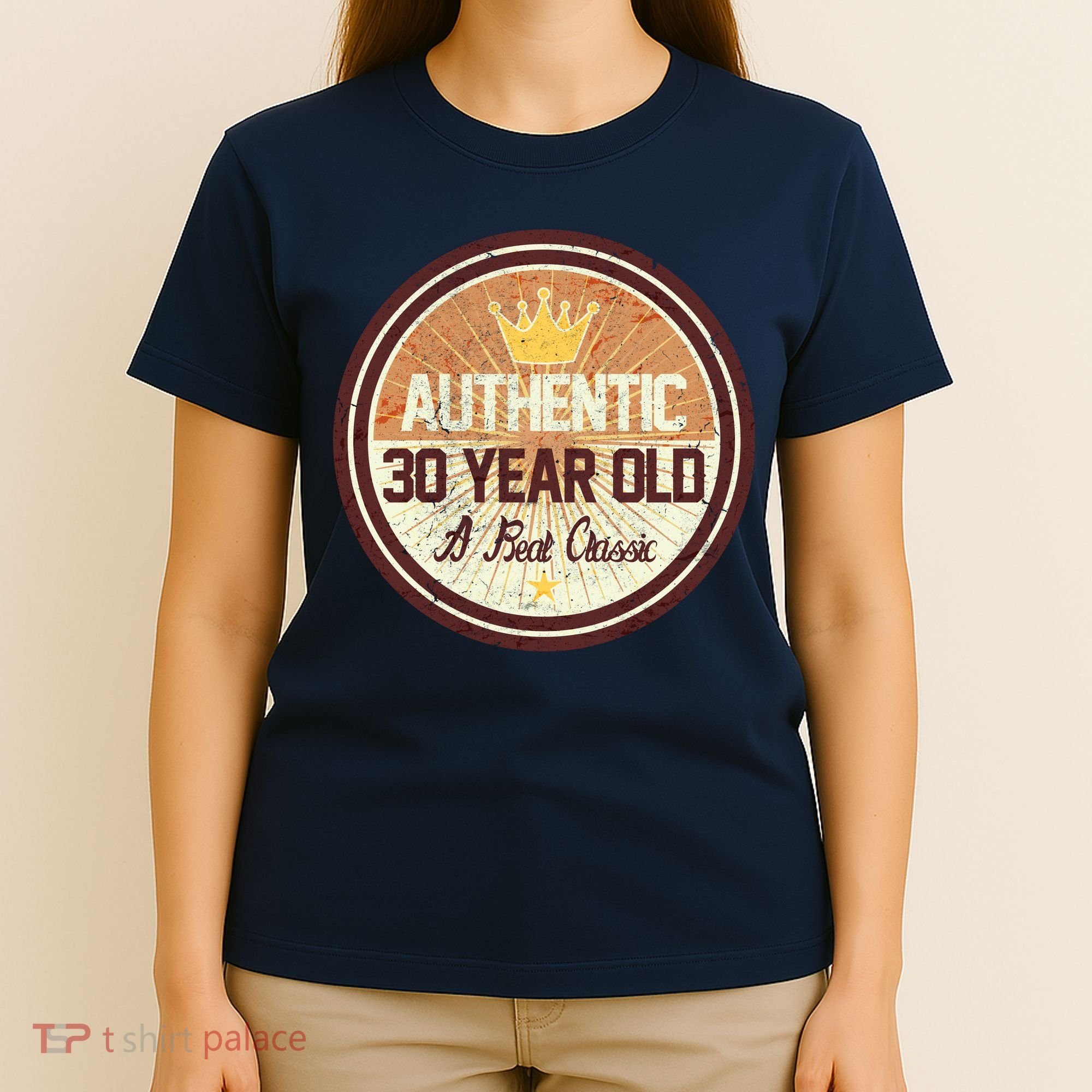 Authentic 30 Year Old Classic 30th Birthday T-Shirt