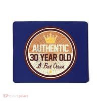 Authentic 30 Year Old Classic 30th Birthday Mousepad thumb 0