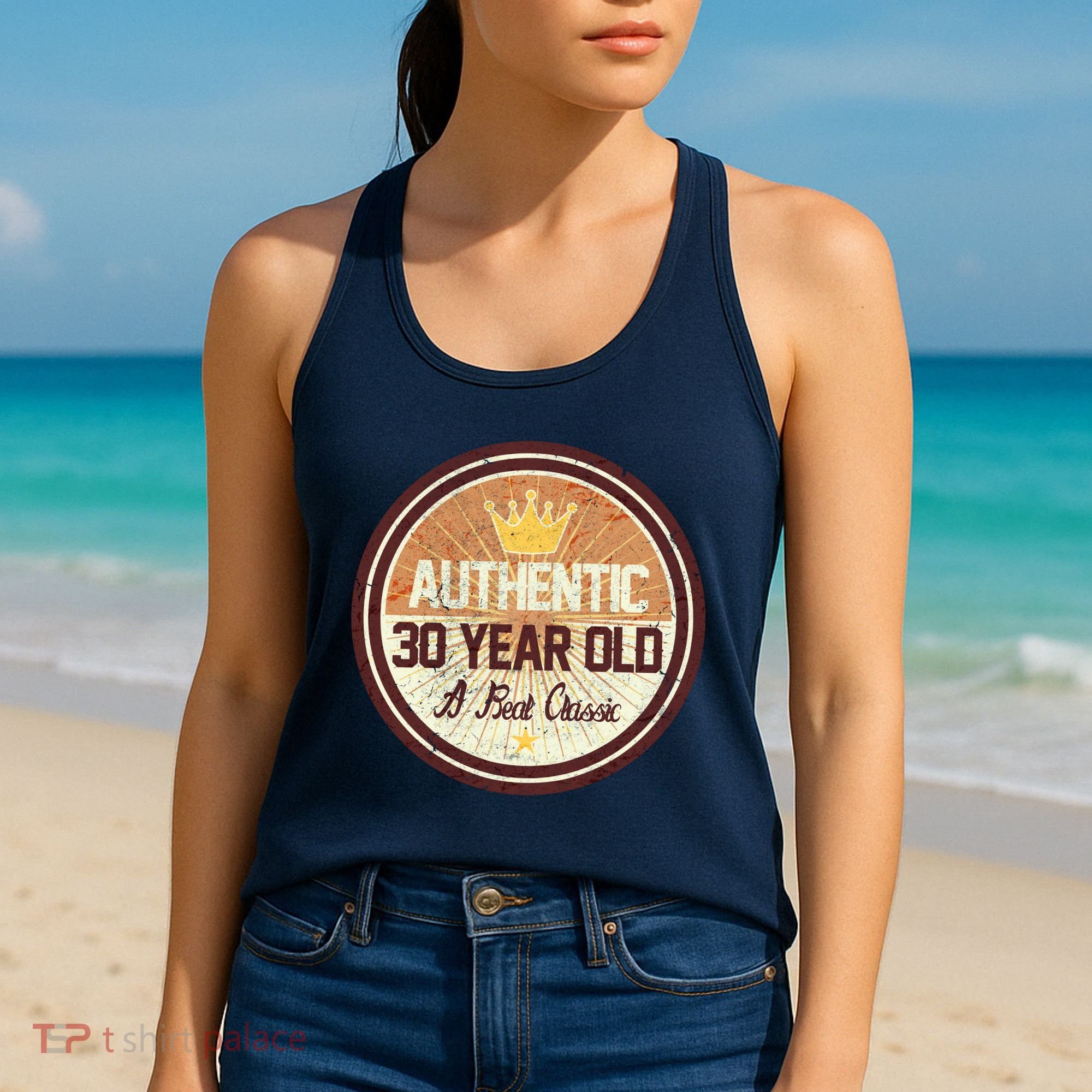 Authentic 30 Year Old Classic 30th Birthday Women's Tank Top
