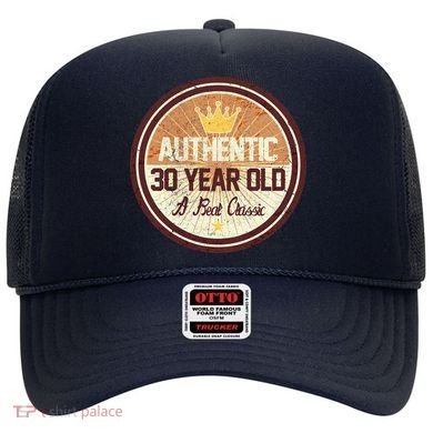 Authentic 30 Year Old Classic 30th Birthday Hat