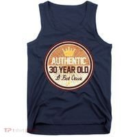 Authentic 30 Year Old Classic 30th Birthday Tank Top thumb 0