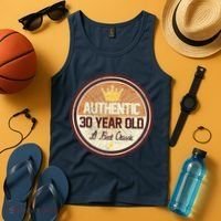 Authentic 30 Year Old Classic 30th Birthday Tank Top thumb 4