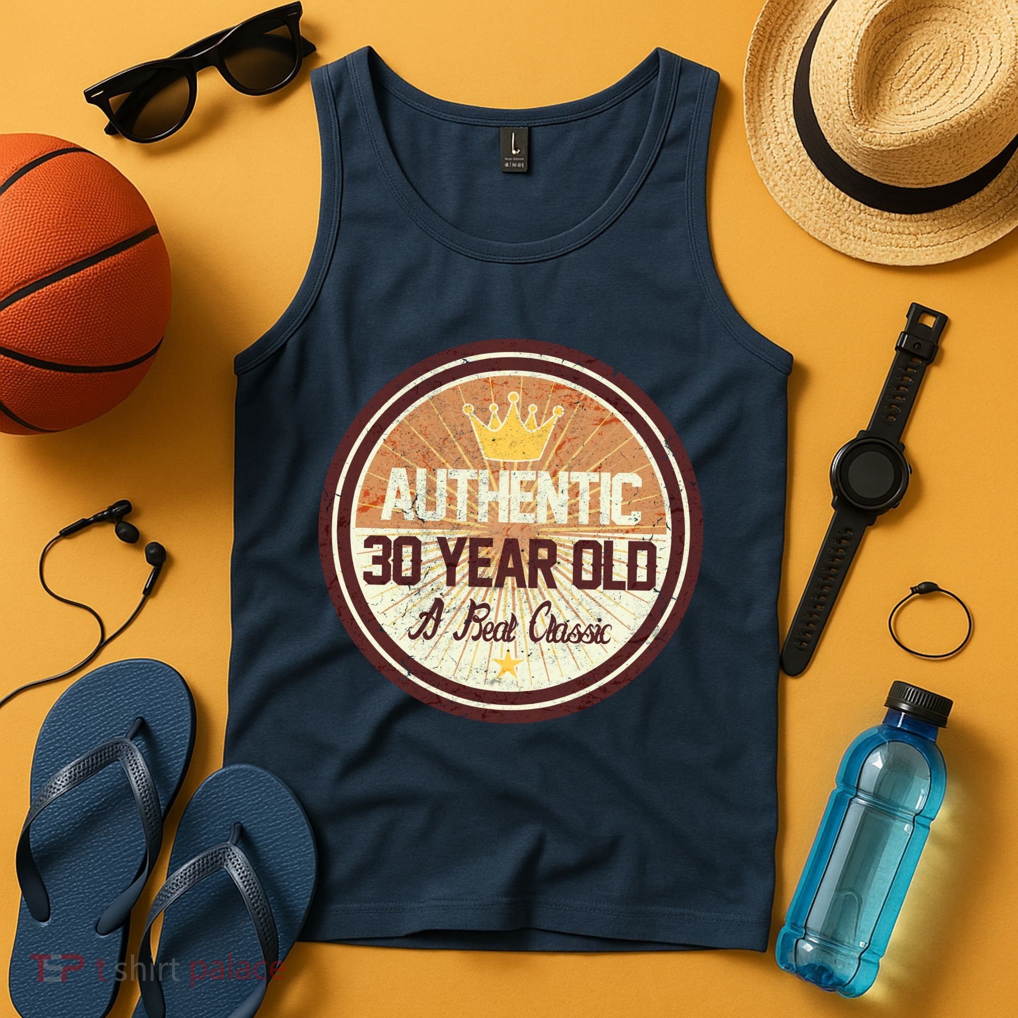 Authentic 30 Year Old Classic 30th Birthday Tank Top