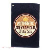 Authentic 30 Year Old Classic 30th Birthday Golf Towel thumb 0