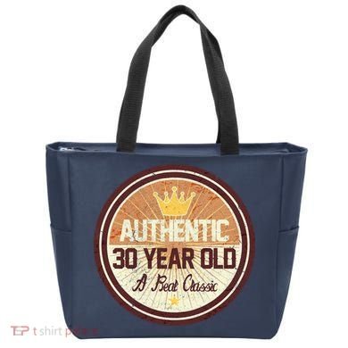 Authentic 30 Year Old Classic 30th Birthday Tote Bag