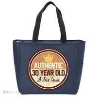 Authentic 30 Year Old Classic 30th Birthday Tote Bag thumb 0
