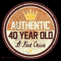 Authentic 40 Year Old Classic 40th Birthday Apron thumb 3