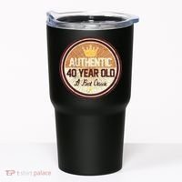 Authentic 40 Year Old Classic 40th Birthday Tumbler thumb 0