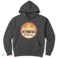 Authentic 40 Year Old Classic 40th Birthday Hoodie thumb 0