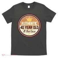 Authentic 40 Year Old Classic 40th Birthday T-Shirt thumb 0