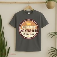Authentic 40 Year Old Classic 40th Birthday T-Shirt thumb 2
