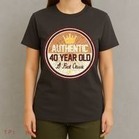 Authentic 40 Year Old Classic 40th Birthday T-Shirt thumb 4