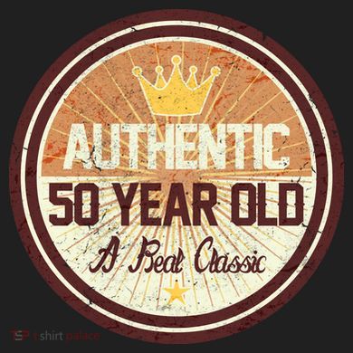Authentic 50 Year Old Classic 50th Birthday Comfort Colors T-Shirt