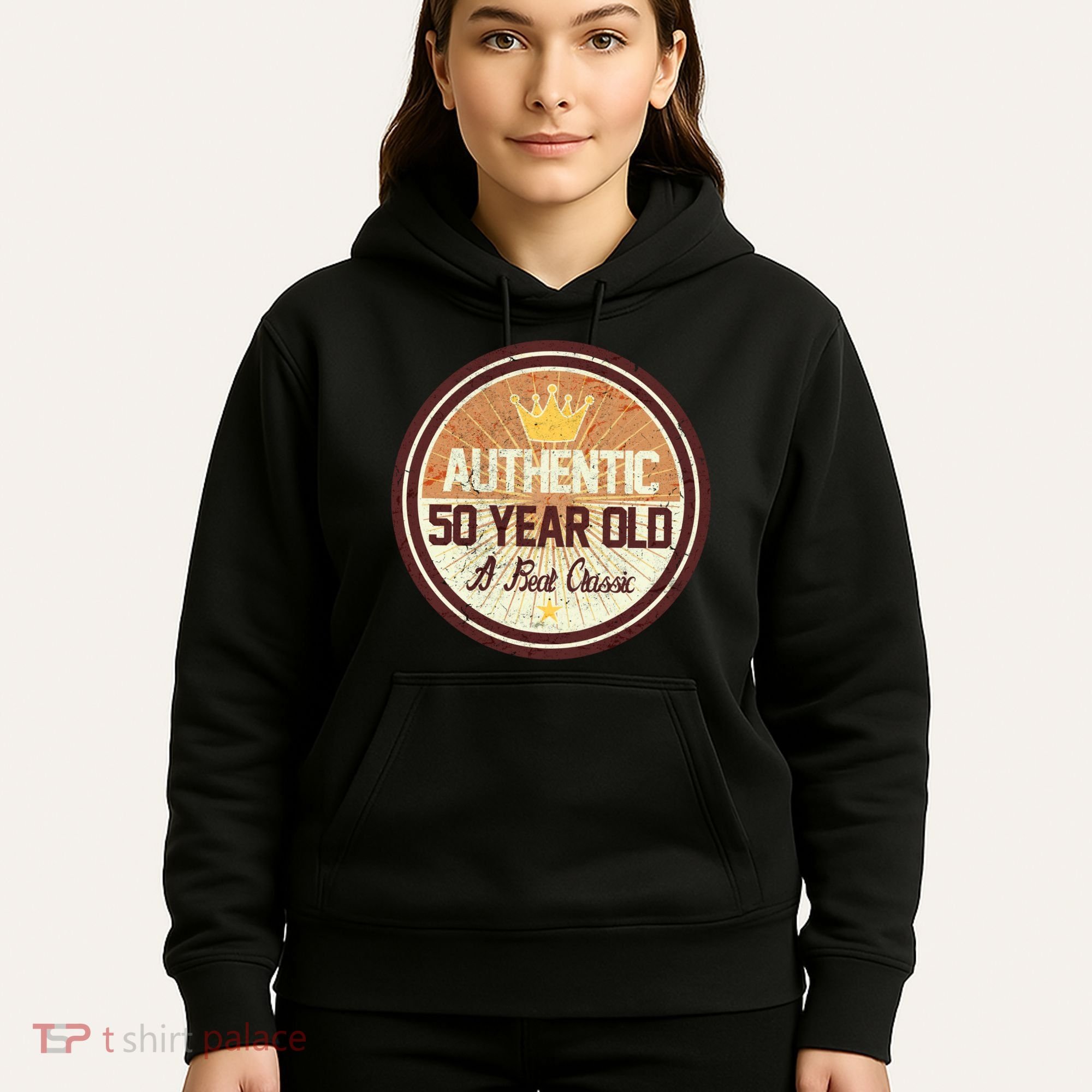 Authentic 50 Year Old Classic 50th Birthday Hoodie