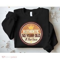Authentic 50 Year Old Classic 50th Birthday Sweatshirt thumb 2