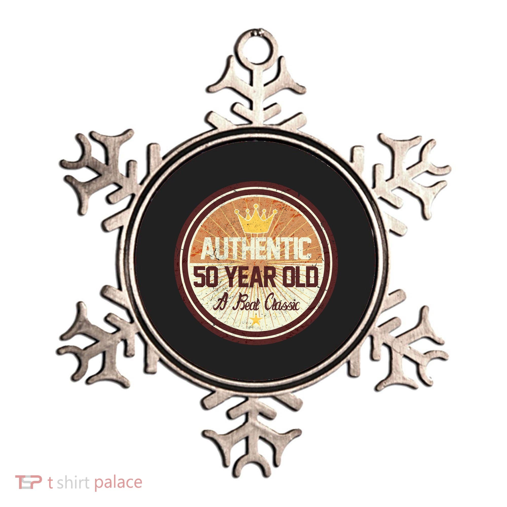 Authentic 50 Year Old Classic 50th Birthday Ornament