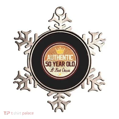 Authentic 50 Year Old Classic 50th Birthday Ornament