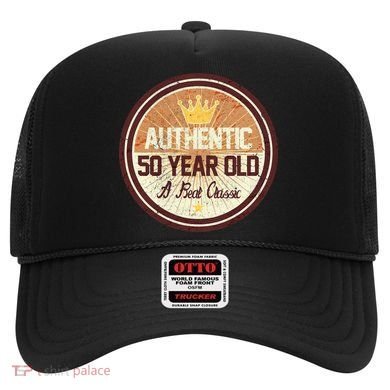 Authentic 50 Year Old Classic 50th Birthday Hat