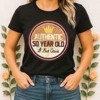 Authentic 50 Year Old Classic 50th Birthday Women's T-Shirt thumb 2