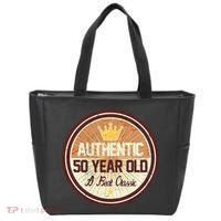Authentic 50 Year Old Classic 50th Birthday Tote Bag thumb 0