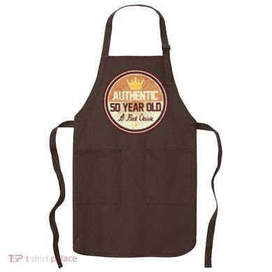 Authentic 50 Year Old Classic 50th Birthday Apron