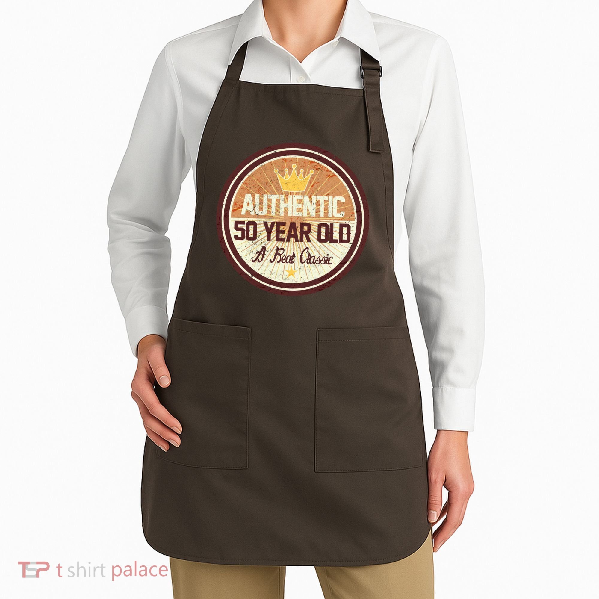 Authentic 50 Year Old Classic 50th Birthday Apron