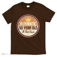 Authentic 50 Year Old Classic 50th Birthday T-Shirt thumb 0