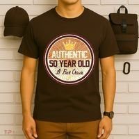 Authentic 50 Year Old Classic 50th Birthday T-Shirt thumb 6