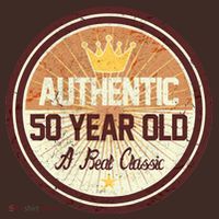 Authentic 50 Year Old Classic 50th Birthday Coaster thumb 2