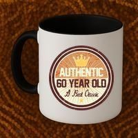Authentic 60 Year Old Classic 60th Birthday Coffee Mug thumb 2