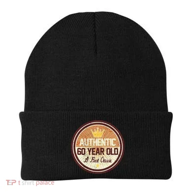 Authentic 60 Year Old Classic 60th Birthday Beanie