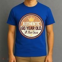 Authentic 60 Year Old Classic 60th Birthday T-Shirt thumb 3