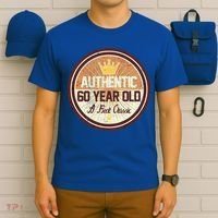Authentic 60 Year Old Classic 60th Birthday T-Shirt thumb 6