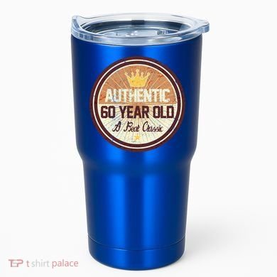 Authentic 60 Year Old Classic 60th Birthday Tumbler