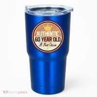 Authentic 60 Year Old Classic 60th Birthday Tumbler thumb 0