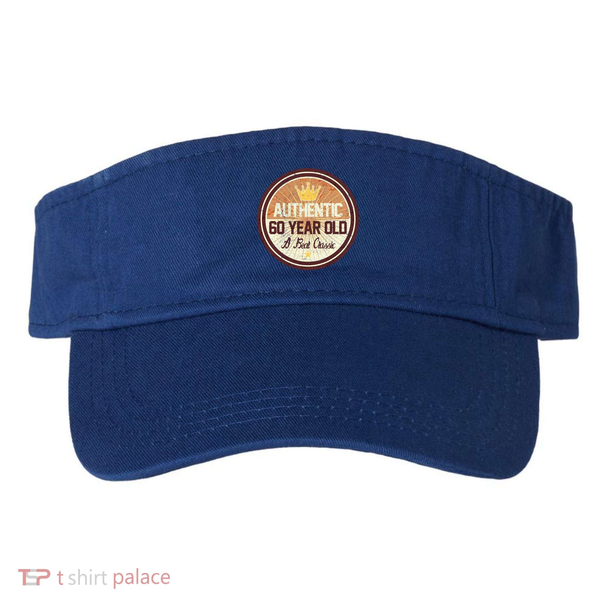 Authentic 60 Year Old Classic 60th Birthday Visor