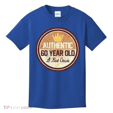 Authentic 60 Year Old Classic 60th Birthday Kids T-Shirt