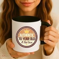 Authentic 70 Year Old Classic 70th Birthday Coffee Mug thumb 3