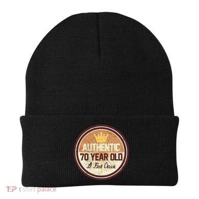 Authentic 70 Year Old Classic 70th Birthday Beanie