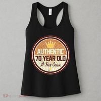 Authentic 70 Year Old Classic 70th Birthday Women's Tank Top thumb 3