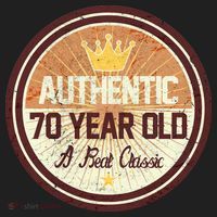 Authentic 70 Year Old Classic 70th Birthday Hat thumb 2
