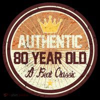 Authentic 80 Year Old Classic 80th Birthday Women's Tank Top thumb 5